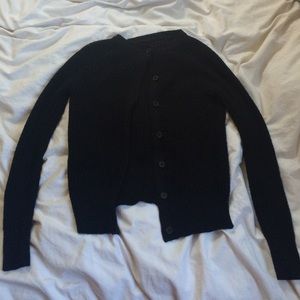 Black Zara knit sweater