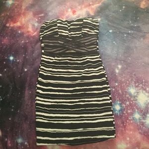 Black and White Dress