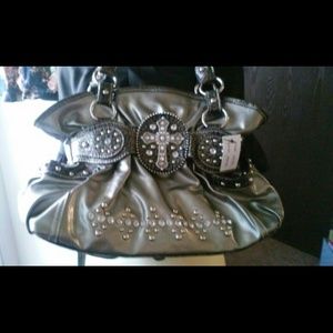 Blinged Cross Purse