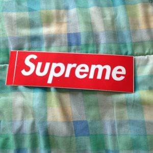 Red Supreme Sticker