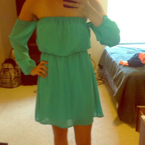 Blue dress