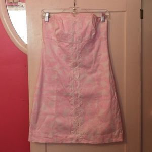 100% authentic Lilly Pulitzer strapless dress 🌺