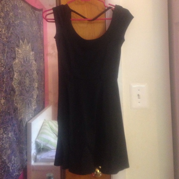 Black Skater Dress