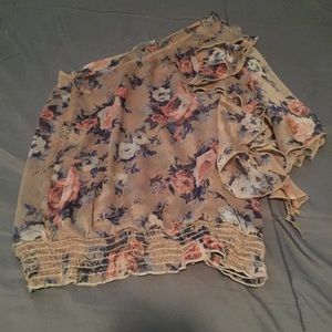 Off the shoulder top