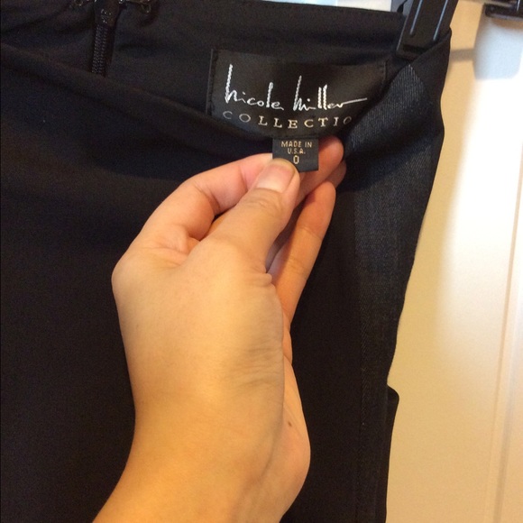 Nicole Miller Ruched skirt