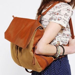 Urban Outfitter's leather backpack