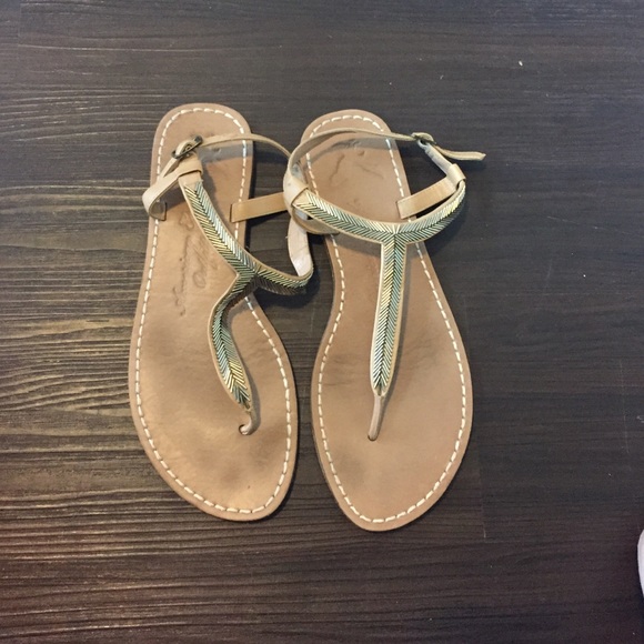 Gladiator sandals!