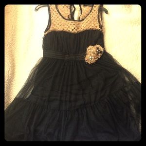 black formal dress