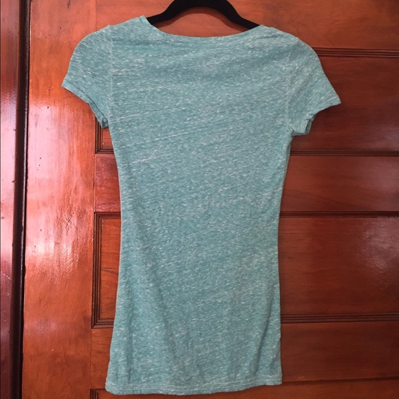 American Eagle Sea Green Graphic Tee - Picture 2 of 2