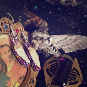 Native Beaded Corn Earrings