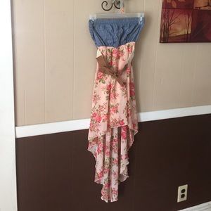 Summer waterfall dress