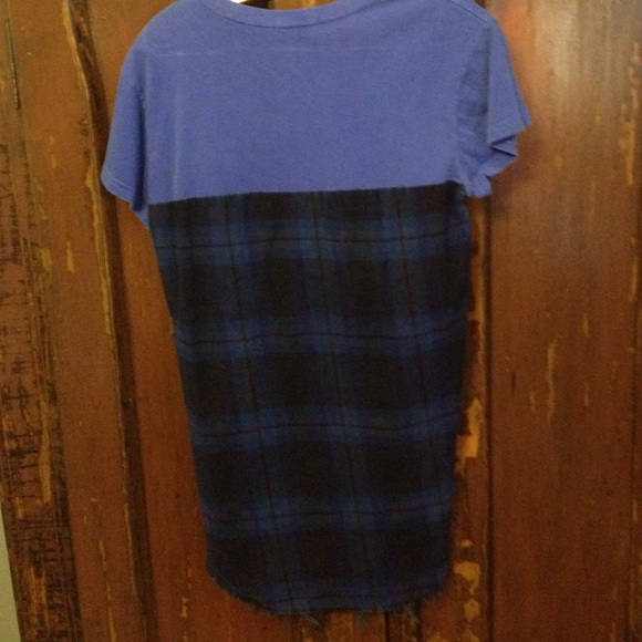 Urban outfitters Shortsleeve cotton flannel sz. S - Picture 2 of 2