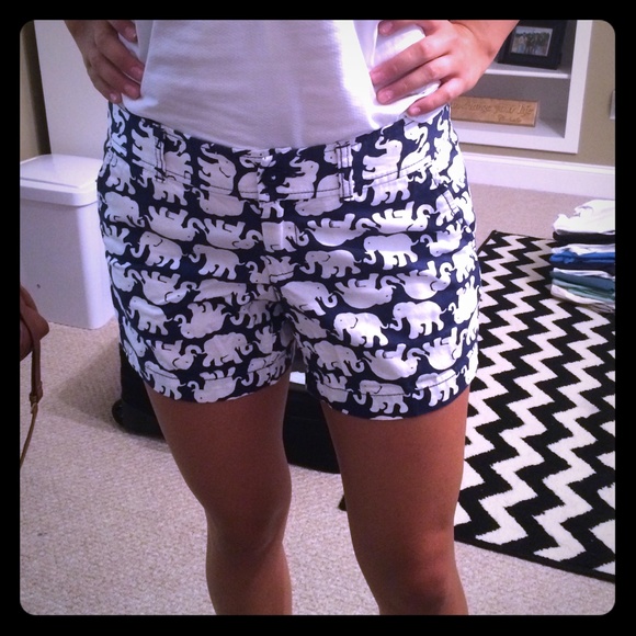Elephant Lilly Pulitzer shorts