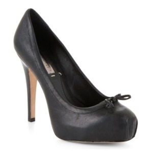 BCBG ballet inspired platform pumps