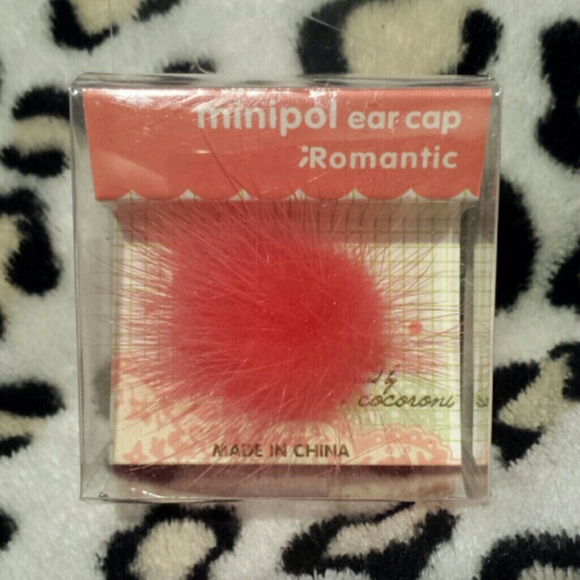 Coral mink dust plug cover - Picture 3 of 3