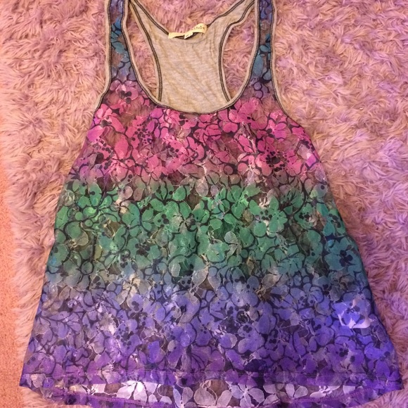 Kohls lace top