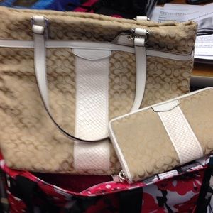 Coach Purse and Wallet