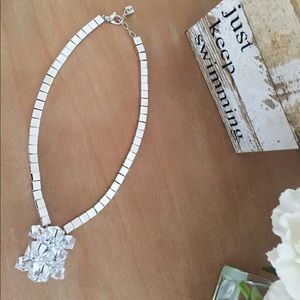 VERSACE CRYSTAL STATEMENT NECKLACE