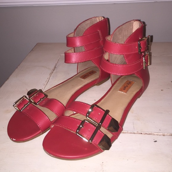 Miz mooz red sandals