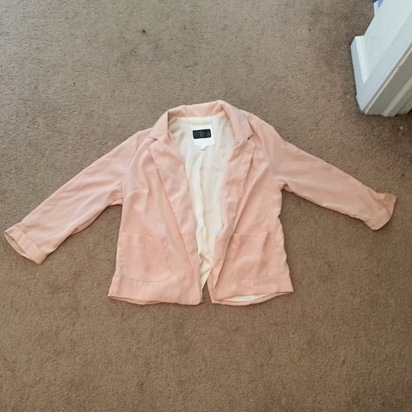 Light weight beige blazer