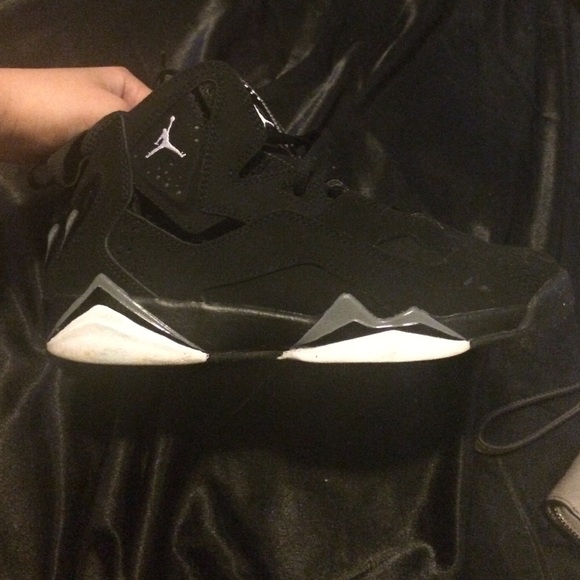 jordan true flight black white cool grey