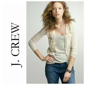 J.Crew chiffon cardigan