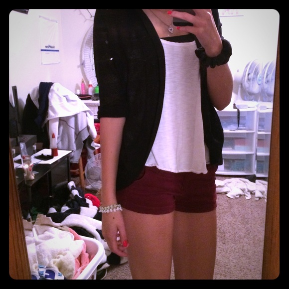 Three-Quarter Sleeve Cardigan