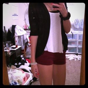 Three-Quarter Sleeve Cardigan