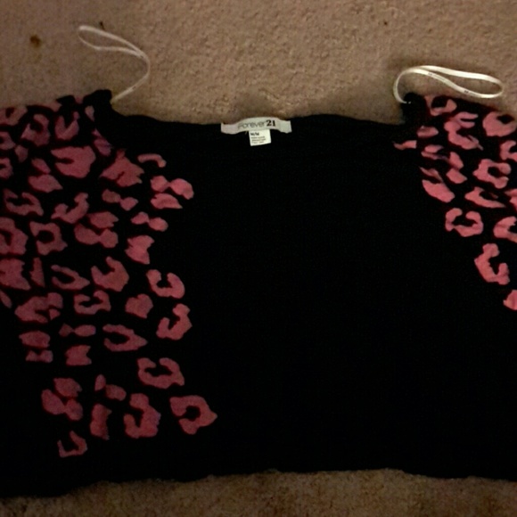 Navy blue crop top
