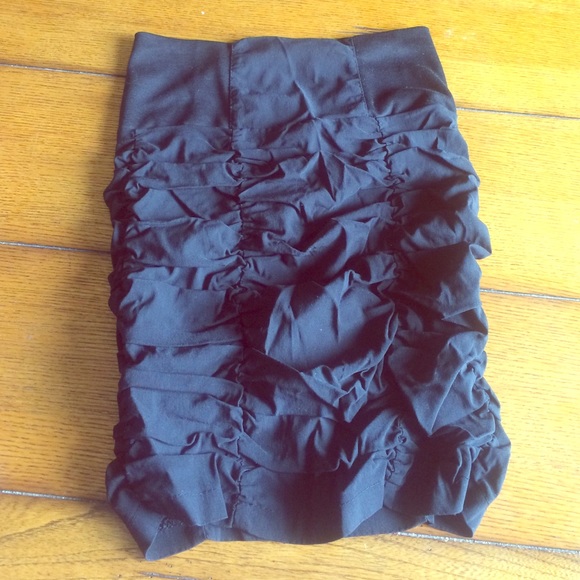 Fun black pencil skirt