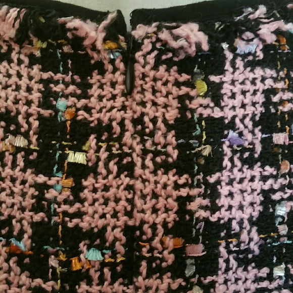 Pink, Black Checker Dress - Picture 2 of 2