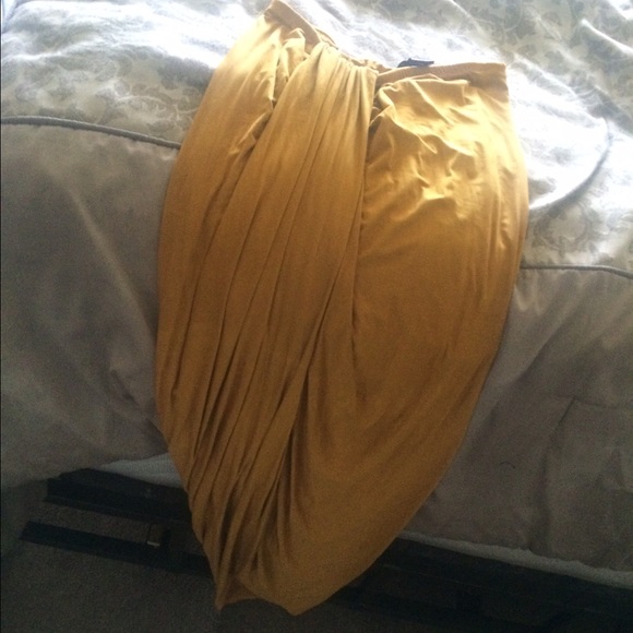 Mustard Colored two piece. - Picture 2 of 3