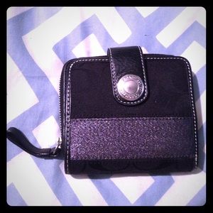 Authentic coach wallet