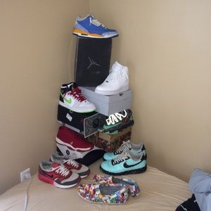 Shoes $400 for 8 pair.
