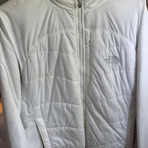 White The North Face women's jacket