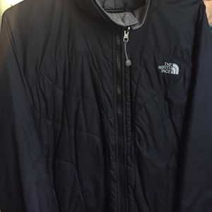 Navy women's North Face jacket