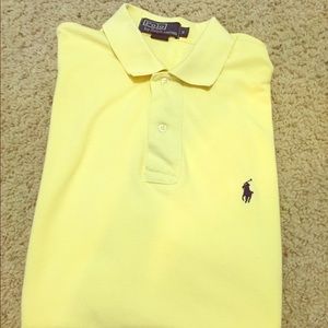 Mens Yellow Polo Ralph Lauren size: S