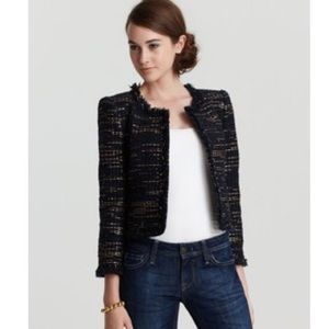 Alice +Olivia - Kidman Open Front Boxy Jacket,Sz M