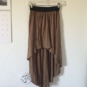 LAST CHANCE Hi-Lo Boho Midi Skirt