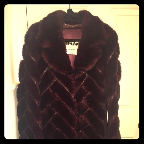 Moschino Couture faux fur, vegan leather. - Picture 1 of 4