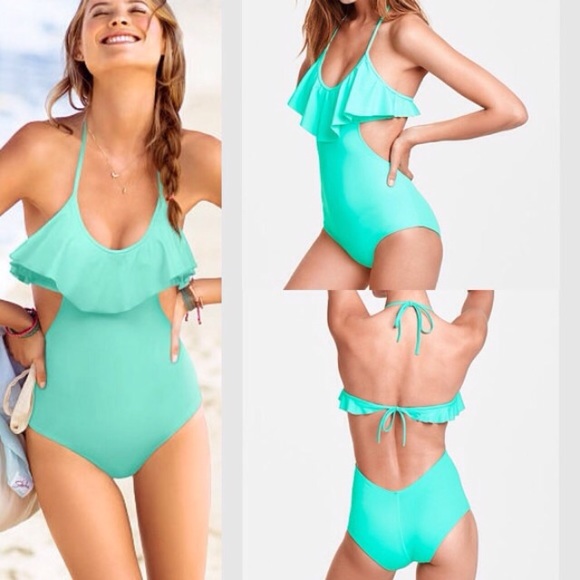 Black one piece bathing suit NWOT. *price reduced*