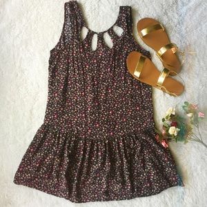 Floral cutout sundress