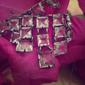 Art Deco Crystal Necklace