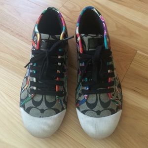 Classic coach high top sneakers