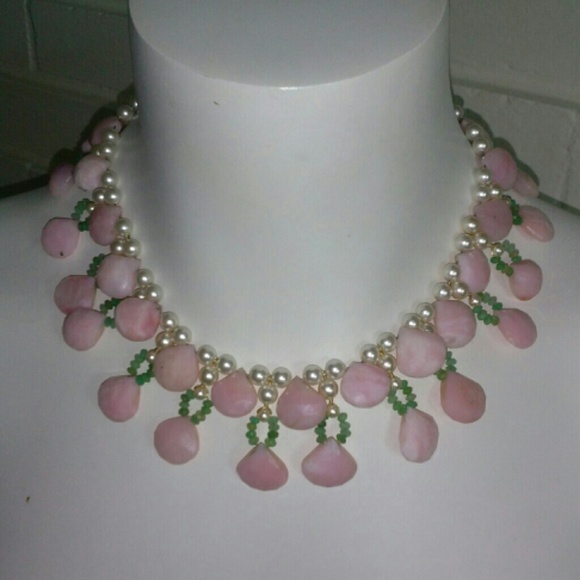 Semi-precious, handmade necklace