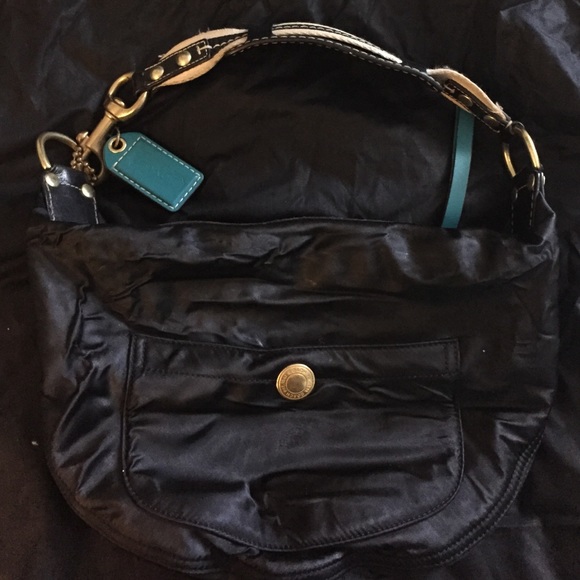 Small Coach black hobo