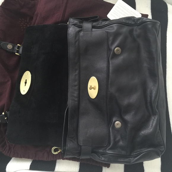 Mulberry oversized Alexa soft buffalo satchel - Picture 3 of 4