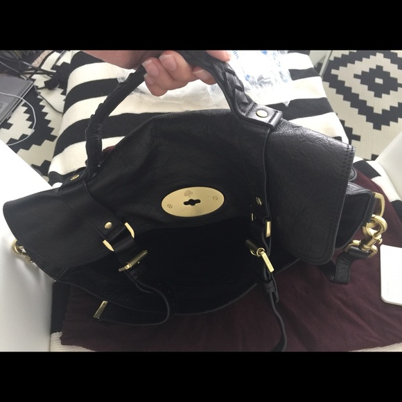 Mulberry oversized Alexa soft buffalo satchel - Picture 4 of 4