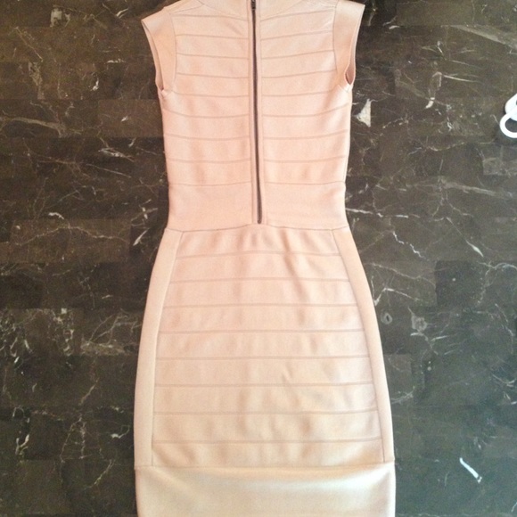 French connection blush bandage dress - Picture 2 of 3