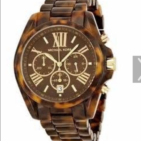 Michael Kors Bradshaw plastic bracelet watch NEW